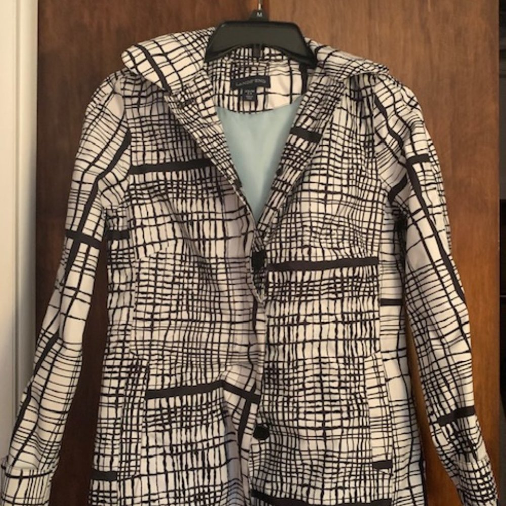 Land's End XS Lightweight Hooded Spring Jacket